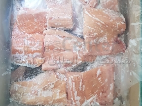 فیله تکه ای منجمد قزل آلای رنگین کمان