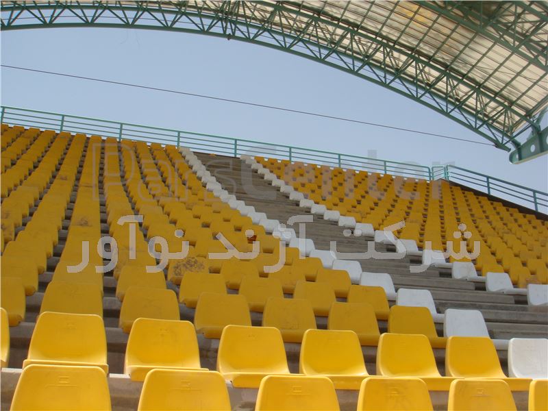 صندلی استادیومی زرد رنگ آژندنوآور