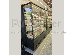 یخچال قنادی کیک(ریتون شاپ)،جلوه ی طراوت کیک ها،با یخچال قنادی