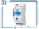تایمر نجومی دیجیتال فیندر مدل 12.A2.8.230.0000 |  کانال DPDT | 16 آمپر | 230V | NFC | 50 برنامه | ریل DIN | اورجینال ایتالیا