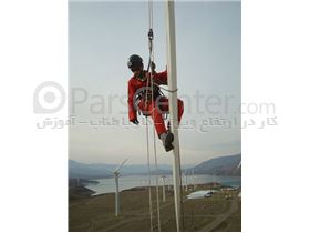 کار در ارتفاع ویونا - کار با طناب - آموزش