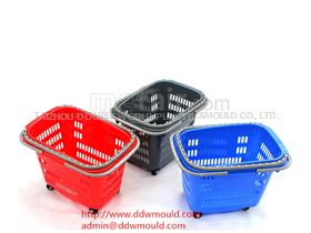 DDW Plastic Laundry Basket Mold Plastic Crate Mold