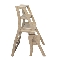 صندلی نردبان شو چوبی (صندلی تاشو) قابلیت تبدیل به نردبان
