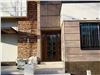 شیشه تزیینی و دکوراتیو تیفانی ( استیندگلس )برای درب ورودی چوبی و شیشه خور منزل ویلایی در پروژه کوی صنعتی ، استان اراک
