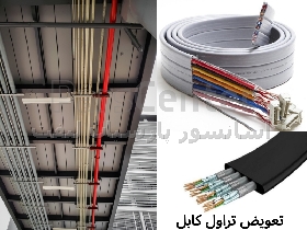 تعویض تراول کابل فرسوده آسانسور مسکونی و  تجاری و اداری