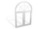 پنجره آلومنیومی قوس دار و چندضلعی (ARCHED & SPECIAL SHAPED WINDOW)