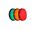 عدسی چراغ راهنمایی ( سبز , زرد , قرمز ) - کد T2