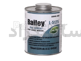 چسب، کلینر، پرایمر UPVC برند Bailey در سه مجمومهمخصوص تمیز کاری