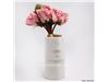 گلدان سرامیکی سفید مدل هوم فلاورز
