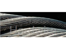 Galvanized wire rope 6X19