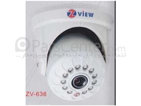 دوربین مدار بسته آنالوگ سقفی 420TVL با لنز ثابت 3.7 صنعتی دید در شب zview Dome camera مدلZV-636