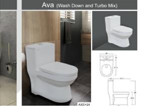 توالت فرنگی پرشین مدل آوا آکس 23