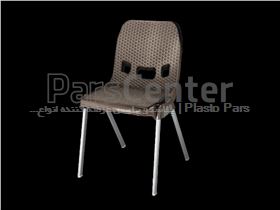صندلی طرح حصیر پایه فلزی کد 111881