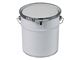 ظرف فلزی سفید رنگ 3 لیتری