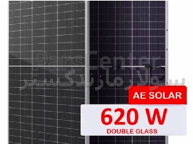 پنل خورشیدی آلمانی 550 وات تا ۶۱۵ وات Aesolar