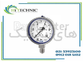 گیج فشار 0 تا 10 بار WIKA استیل 316L | Pressure Gauge صنعتی ضد خوردگی