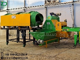 میکسر پدالی افقی میکسر دوار پیوسته میکسر درام چرخان