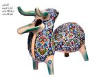 This product is called the enamel on pottery is ancient cow a cow Amlash