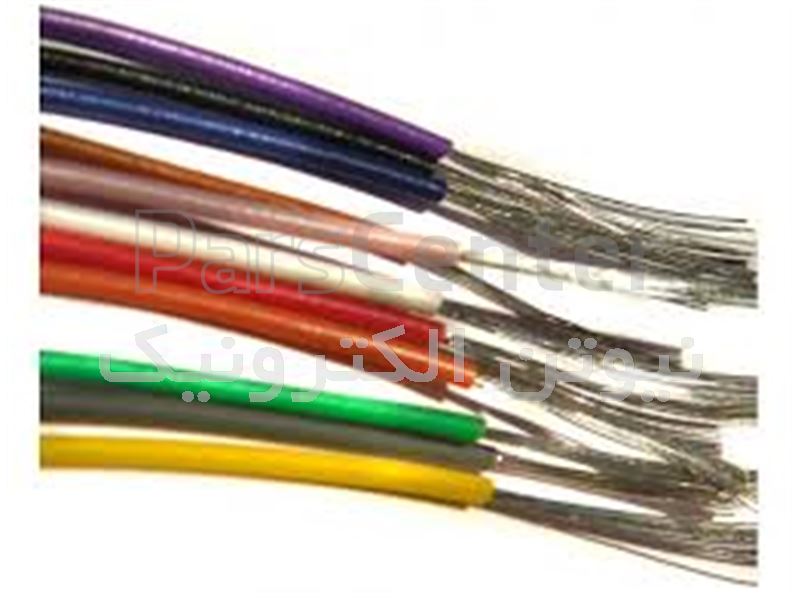 سیم قلع اندود افشان 26AWG - محصولات کابل، سیم و لواز...