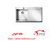 سینک استیل توکار کد 350 اخوان