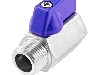 شیر خروسکی استیل نری مادگی 316- pn63-mini ball valve