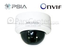 دوربین مداربسته سقفی تحت شبکه 5MP با لنز متغیر (10-4.5)مدل DS-2CD783F-E