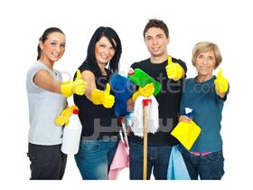نظافت منازل ، ادارات و راه پله