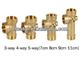 پنج راهی برنجی چینی (رابط پمپ) 1اینچ