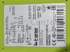 رله مانیتورینگ برند TELE با کد فنی G4BM480V12ATL20
