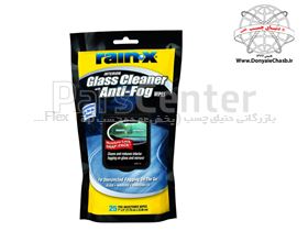 دستمال تمیزکننده و ضد بخار رین ایکسRAIN.X Glass Cleaner Anti Fog  آمریکا