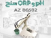 تستر آزمایشگاهی چندکاره PH، ORP و دما برند ای زد مدل AZ86502