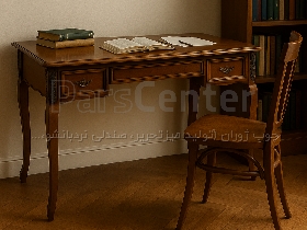 میز تحریر کلاسیک چوبی مدل WD120G ، میز مدیریت ، میز راحتی