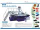 پی وی سی کفش هوا ماشین دمیدنیRotary PVC Shoes air blowing moulding machine