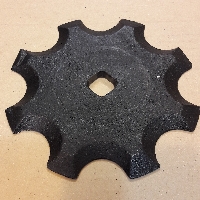 Feeder mixer knife