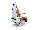 صندلی  برقی میکاپ لمینتی زنانه pc115