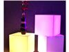 مکعب تزیینی نوری با LED جنس پلی اتیلن