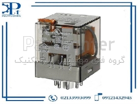 رله فیندر مدل 601280240040 24VAC دو کنتاکت 10 آمپر فیندر