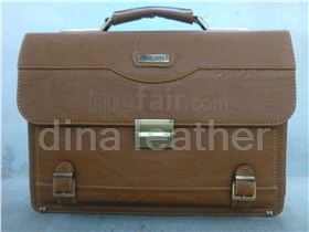 the artificial leather combination lock briefcase
