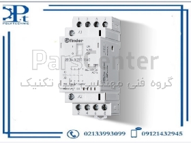 223402301340  کنتاکتور  بیمارستانی (کنتاکتور بی صدا) ،شستی دار،سه فاز ، 25A ،4NO فیندر ایتالیا
