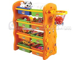 تجهیزات مهد کودک -قفسه و کمد وسایل بازی