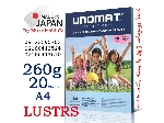 کاغذ لاستر ( مات دانه دار ) 260 گرم یونومات اصل ژاپن