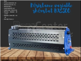 مقاومت متغیر آزمایشگاهی (رئوستا خطی آزمایشگاهی) BXS 300W 1000 Ohm