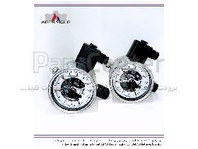 گیج اختلاف فشار سوئیچ‌ دار القایی ویکا مدل PGS23.100+831-N