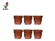 گلدان کشاورزی 18 سانتی‌متری آجری