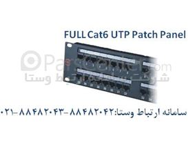 پچ پنل  Cat6 UTP فول FULL Cat6 UTP Patch Panel