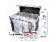 کانتر گرم صنعتی رستورانی با بدنه استیل دوجداره گازی و برقی