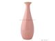 گلدان کشیده صورتی سرامیکی