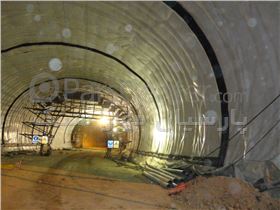 عایق بندی دیواره های تونل های مترو به وسیله ژئوممبران