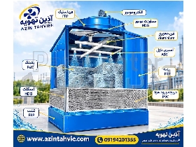 قیمت برج خنک کننده فایبر گلاس| خرید کولینگ تاور
