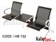 صندلی انتظار 2 نفره پانچ کد HB152